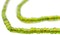 The Bead Chest Vintage Lime Green Seed Beads 3mm Ghana African Glass 26 Inch Strand Handmade